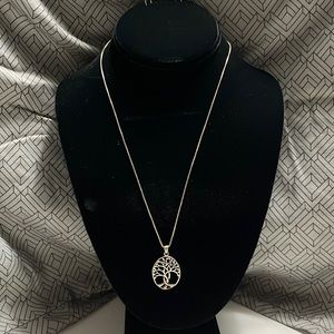 Tree of Life silver necklace